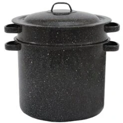 Granite Ware Ceramic Over Steel Blancher 7.5 Qt Black (Case Of 4)