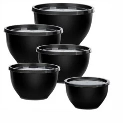 Itopfox 5-Piece Plastic Mixing Bowls With Lids Set, Nesting Bowls For Mixing, Baking, Prepping, Cooking And Serving Food, Dishwasher & Microwave Safe -Cookware Store GUEST 4f73e1c0 6904 4276 96c5 614c6d5bb6ea