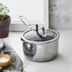 ZWILLING Energy Plus 2-qt Stainless Steel Ceramic Nonstick Tall Saucepan -Cookware Store GUEST 4fff73ee 001c 4a78 a74f 2d5f70f5f2c9