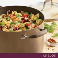 Anolon Advanced Home 10qt Hard Anodized Nonstick Stockpot With Lid Bronze -Cookware Store GUEST 50020c5e b260 46bc 9e48 73182f986d63