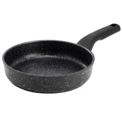 Korkmaz Ornella Nonstick Aluminum Frying Pan In Granite Black -Cookware Store GUEST 503be14e f0bb 4e21 ac28 8c0787a68b3b