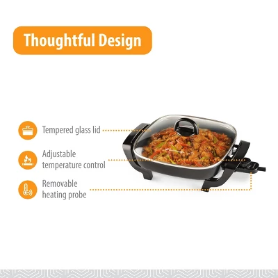 Toastmaster 12 Inch Nonstick Electric Skillet 4 Toastmaster 12 Inch Nonstick Electric Skillet - Image 2