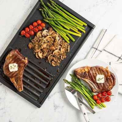 Nordic Ware Basalt Dual Top Grill Griddle 8 Nordic Ware Basalt Dual Top Grill Griddle - Image 6