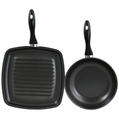 Gibson Westleton 2pc Cookware Set Black 6 Gibson Westleton 2pc Cookware Set Black - Image 4