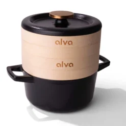 Alva Nori Enameled Cast Iron Dutch Oven Cocottes W/ Lid & Steamer Basket 80 Oz. 19 Alva Nori Enameled Cast Iron Dutch Oven Cocottes W/ Lid & Steamer Basket 80 Oz. -Cookware Store GUEST 52564c56 5b7e 434a 85f0 50bb456e4015