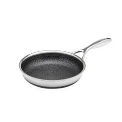 Livwell Brands Diamond Clad 8" Hybrid Nonstick Stainless Steel Fry Pan: Tri Ply, Stay-Cool Handle, Oven & Dishwasher Safe -Cookware Store GUEST 52d31e9d aebb 4fbf 9e41 792bedc5b48c