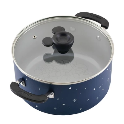 Farberware Disney Bon Voyage 5.5qt Ceramic Nonstick Stockpot With Lid Blue: Dishwasher-Safe, Electric & Gas Compatible 16 Farberware Disney Bon Voyage 5.5qt Ceramic Nonstick Stockpot With Lid Blue: Dishwasher-Safe, Electric & Gas Compatible - Image 14