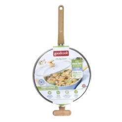 GoodCook 11" Healthy Ceramic Jumbo Cooker With Lid: 11.75" Nonstick Pan, Dishwasher-Safe, Gas & Electric Compatible -Cookware Store GUEST 53f74874 c285 45df bcdb e59fccf29ef7