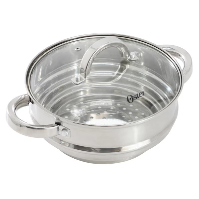 Oster® Oster Sangerfield 8 Inch Universal Stainless Steel Steamer With Lid 7 Oster® Oster Sangerfield 8 Inch Universal Stainless Steel Steamer With Lid - Image 5