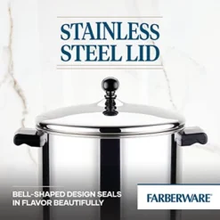Farberware Classic Stainless Steel 8-Quart Stockpot With Lid, Stainless Steel Pot With Lid, Silver -Cookware Store GUEST 54a5fd2f 814a 49bb b5aa 51b7a3e8664c