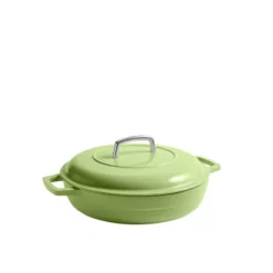 Martha Stewart 3.5qt Enameled Cast Iron Braiser With Lid -Cookware Store GUEST 55006cfb 6dd0 4478 b248 124a3dbc4528