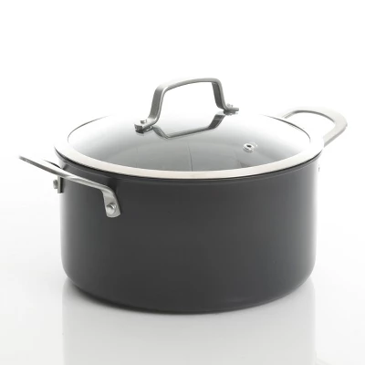 Kenmore Pro Arbor Heights 10 Piece Nonstick Aluminum Cookware Set In Black 16 Kenmore Pro Arbor Heights 10 Piece Nonstick Aluminum Cookware Set In Black - Image 14