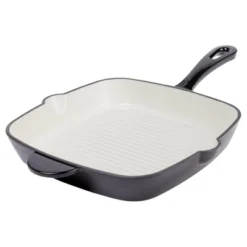 Wolfgang Puck 10" Enameled Cast Iron Grill Pan