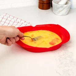 The Lakeside Collection Silicone Egg Omelet Maker Red -Cookware Store GUEST 55a7c6f4 ac07 41ba 944d 7643c2b9676b
