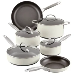 Anolon Achieve 10pc Hard Anodized Nonstick Cookware Set -Cookware Store GUEST 56758405 52f1 4d86 81fc e2c20dd3de98
