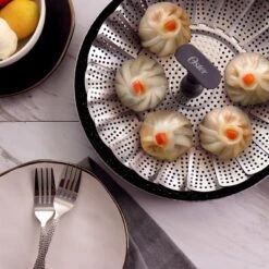 Oster® Oster Bluemarine Expandable Stainless Steel Steamer Basket -Cookware Store GUEST 56a604c1 da79 4f36 9817 0d38eb746218