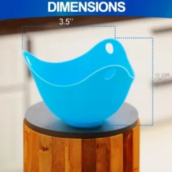 5 Star Super Deals Egg Poacher Silicone Cup 4pc Set - Microwave & Stovetop Boiler Safe Poaching Pan, Steamer, & Boiler Floating Insert Cooking Pods -Cookware Store GUEST 576f9af0 8ce6 489f b3fa 9a1dcb79d993