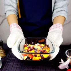 Itopfox 1QT Square Glass Baking Dish With Leak-Proof Lid, Oven & Microwave Safe, Perfect For Baking, Roasting & Storing Food, Ideal For Meal Prep 10 Itopfox 1QT Square Glass Baking Dish With Leak-Proof Lid, Oven & Microwave Safe, Perfect For Baking, Roasting & Storing Food, Ideal For Meal Prep -Cookware Store GUEST 57f89073 bff9 4a67 b46f 3e798a89e175