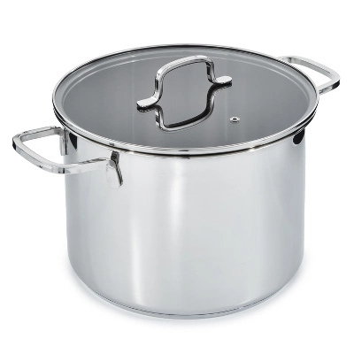 BergHOFF Helix Recycled 18/10 Stainless Steel Stockpots With Glass Lid 13 BergHOFF Helix Recycled 18/10 Stainless Steel Stockpots With Glass Lid - Image 11