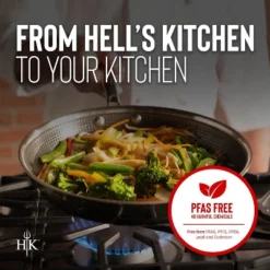 Hell's Kitchen PFAS-Free Hybrid 5 Piece Cookware Set -Cookware Store GUEST 583322b8 fbd5 44ce 9574 6afaea6a8bb8