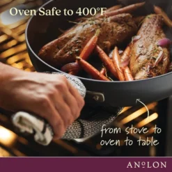 Anolon Advanced Home 5qt Hard Anodized Nonstick Saute Pan With Helper Handle And Lid Moonstone 18 Anolon Advanced Home 5qt Hard Anodized Nonstick Saute Pan With Helper Handle And Lid Moonstone -Cookware Store GUEST 585bd4a0 cfc5 4a1c b92e 86b6d940d436 2