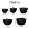 Itopfox 5-Piece Plastic Mixing Bowls With Lids Set, Nesting Bowls For Mixing, Baking, Prepping, Cooking And Serving Food, Dishwasher & Microwave Safe 1 Itopfox 5-Piece Plastic Mixing Bowls With Lids Set, Nesting Bowls For Mixing, Baking, Prepping, Cooking And Serving Food, Dishwasher & Microwave Safe -Cookware Store GUEST 588ce27a 80e9 4ce9 ae8e 5b0df1060c08