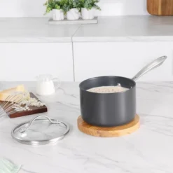 Guy Fieri's Flavortown 2-Quart Sauce Pan With Lid, Non-stick Cookware Without PFAS, PTFE, Or PFOA