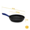 YBM HOME Non-Stick Aluminum Induction Compatible Frying Pan With Handle For Omelets, Simmering, Sautéing, And Braising 2 YBM HOME Non-Stick Aluminum Induction Compatible Frying Pan With Handle For Omelets, Simmering, Sautéing, And Braising -Cookware Store GUEST 5ab5b732 6ea5 40a6 a967 301571b16413