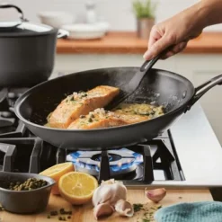 Rachael Ray Cook + Create Hard Anodized Nonstick Frying Pan/Skillet, 12.5 Inch - Black -Cookware Store GUEST 5b914c0e eab1 4e19 9e03 f4fac248f564
