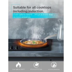 Black & Decker BLACK+DECKER 3-Piece Ceramic Hard Anodized Aluminum Skillet Set, Frying Pan Set With Ceramic Non-Stick Coating -Cookware Store GUEST 5b9c3a4a d301 4acb a28f 1ff40c658bb7