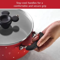 Farberware Disney Bon Voyage 3qt Ceramic Nonstick Saucepot With Lid Red: Lifetime Warranty, Dishwasher-Safe, Gas & Electric Compatible 22 Farberware Disney Bon Voyage 3qt Ceramic Nonstick Saucepot With Lid Red: Lifetime Warranty, Dishwasher-Safe, Gas & Electric Compatible -Cookware Store GUEST 5c17bc03 081e 435a 9cf2 6e800b8d92d4