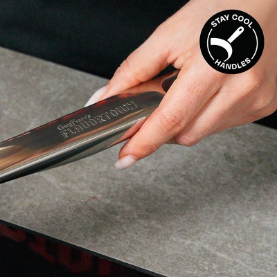 Guy Fieri's Flavortown Stainless Steel 8-Quart Stock Pot With Lid 5 Guy Fieri's Flavortown Stainless Steel 8-Quart Stock Pot With Lid - Image 3