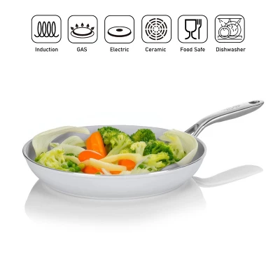 TECHEF CeraTerra - 12" Ceramic Nonstick Frying Pan 4 TECHEF CeraTerra - 12" Ceramic Nonstick Frying Pan - Image 2