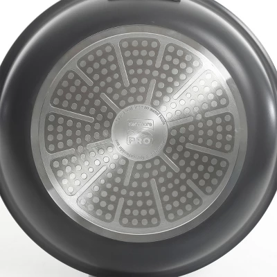 Kenmore Pro Arbor Heights 10 Piece Nonstick Aluminum Cookware Set In Black 7 Kenmore Pro Arbor Heights 10 Piece Nonstick Aluminum Cookware Set In Black - Image 5