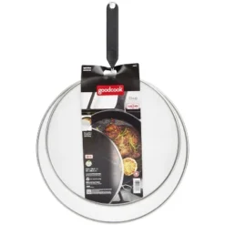 GoodCook Ready 2pc Splatter Screen: Metal Oil Guard For Frying Pan, Hand Wash, 13" Diameter, Black Handle -Cookware Store GUEST 60baf6d2 5a91 47d0 914d 21ca2a515e07