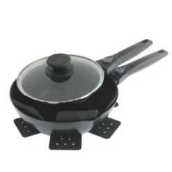 Oster® Oster SmartHandle Advance 13-Piece Grey Ceramic Nonstick Cookware Set, Detachable Handles With Utensils & Pan Protectors- Black -Cookware Store GUEST 618a4309 f993 40ce b059 517b4cc7e3ae 1