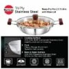 Hawkins 2.5L Tri Ply Stainless Steel Induction Compatible Deep Fry Pan Kadhai With Glass Lid: Hand Wash, Gas & Induction Safe 1 Hawkins 2.5L Tri Ply Stainless Steel Induction Compatible Deep Fry Pan Kadhai With Glass Lid: Hand Wash, Gas & Induction Safe -Cookware Store GUEST 6294f1f0 8678 44fb a0e9 b3bc8f0b6902