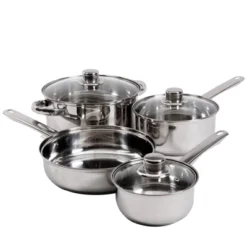 Gibson Home Landon 7-Piece Stainless Steel Cookware Set -Cookware Store GUEST 62bc67b6 503d 416e bfa0 d295216c024b
