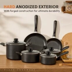 SKONYON 16Pcs Nonstick Pots And Pans Set Hard-Anodized Cookware Set With Lid And Cooking Utensils -Cookware Store GUEST 6306a694 e4df 4bb1 99c1 f298aa230dc2