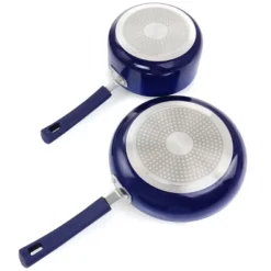 Oster® Oster 7 Piece Non Stick Aluminum Cookware Set In Blue -Cookware Store GUEST 645fab93 9628 4974 a248 2ea760a09f1a