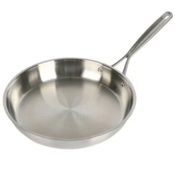 Gibson Home Babish 12' Stainless Steel Triply Professional Grade Fry Pan With Stainless Lid: Induction Safe, 3.25 Qt Capacity -Cookware Store GUEST 6496fc8f 9142 4479 8eb8 8a9d00dd77b3