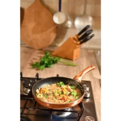 RAVELLI Italia Linea 20 Non Stick Frying Pan, 9.5inch -Cookware Store GUEST 64e7f4f2 7a59 4ec3 b227 ef3546aca4c2