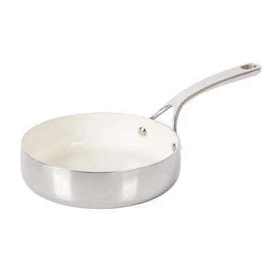 Bloomhouse 8 Inch Triply Stainless Steel Fry Pan W/ Non-Stick Non-Toxic Pro Ceramic Interior Frying Pan 13 Bloomhouse 8 Inch Triply Stainless Steel Fry Pan W/ Non-Stick Non-Toxic Pro Ceramic Interior Frying Pan - Image 11