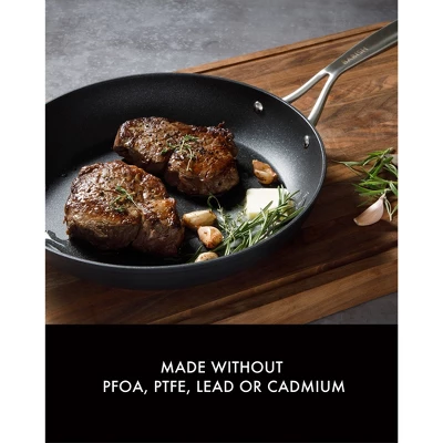 Babish 10 Piece Hard Anodized Titanium Forever Non Stick Technology Durable Pots And Pans Cookware Set - Black 6 Babish 10 Piece Hard Anodized Titanium Forever Non Stick Technology Durable Pots And Pans Cookware Set - Black - Image 4