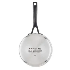 KitchenAid 1.5qt 5-Ply Clad Stainless Steel Induction Sauce Pan With Lid: Dishwasher-Safe Cooking Pot -Cookware Store GUEST 65ab0912 1d51 4a3a ac8f 4fb95d1dd9f4