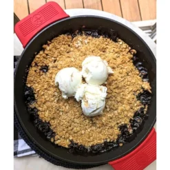 Kitchen HQ 144oz Cast Iron Nonstick Braiser Refurbished