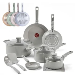T-fal 12pc Ceramic Nonstick Cookware Set, Refresh Ceramic, Moon Grey 17 T-fal 12pc Ceramic Nonstick Cookware Set, Refresh Ceramic, Moon Grey -Cookware Store GUEST 67140044 315e 4900 ab78 d2d76f8a5e9e