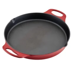 Rachael Ray 14" Nitro Cast Iron Skillet With Side Handle Red: Lifetime Warranty, Hand Wash, Induction Compatible 23 Rachael Ray 14" Nitro Cast Iron Skillet With Side Handle Red: Lifetime Warranty, Hand Wash, Induction Compatible -Cookware Store GUEST 69a4864f 6280 45ff 8f5e 7d3585e57524