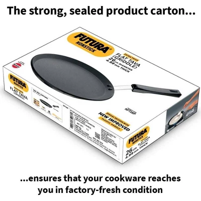 Hawkins Futura 10" Nonstick Tava Griddle: Anodized Aluminum, Gas Compatible, Hand Wash, 1-Year Warranty 7 Hawkins Futura 10" Nonstick Tava Griddle: Anodized Aluminum, Gas Compatible, Hand Wash, 1-Year Warranty - Image 5