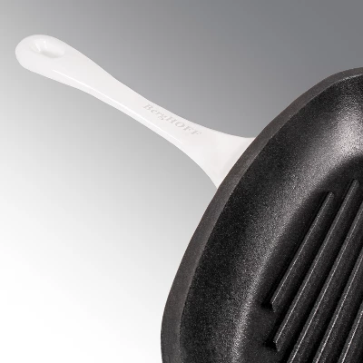 BergHOFF Neo 2Pc Cast Iron Cookware Set, 10" Fry Pan & 11" Grill Pan 5 BergHOFF Neo 2Pc Cast Iron Cookware Set, 10" Fry Pan & 11" Grill Pan - Image 3